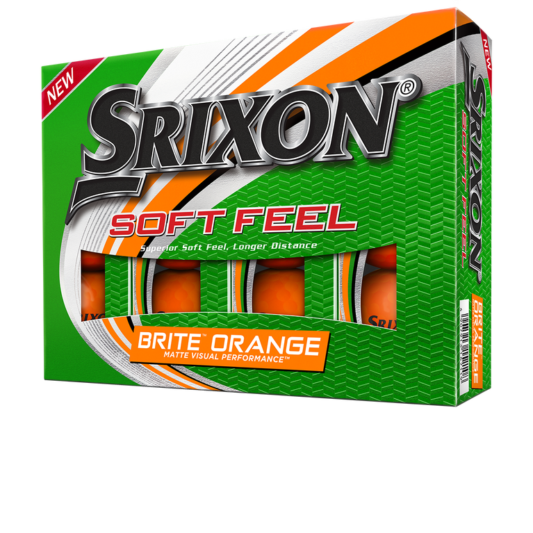 Srixon Soft Feel Brite 2 Orange Golf Balls PGA TOUR Superstore